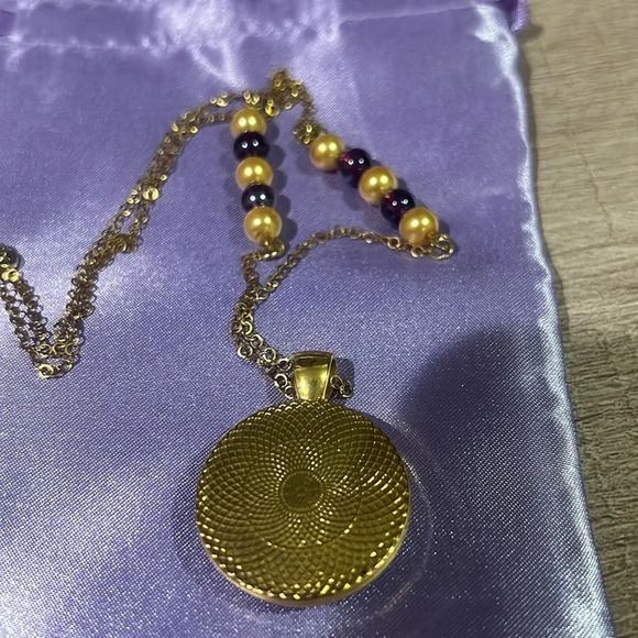 New Florida State University Necklace 12” Gold Plated. - Picture 5 of 5